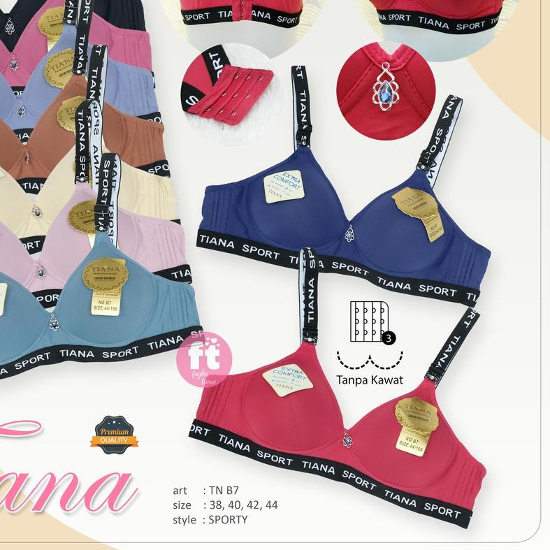 ☁ TIANA | BRA Cup Besar Kait 3 / BH Jumbo / art TN B7 ←