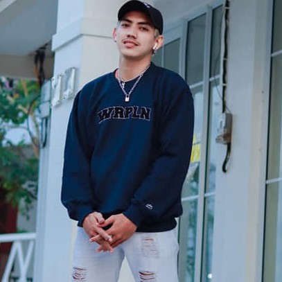 Warplane Crewneck Bordir Navy Blue / Sweatshirt Wrpln / Baju Atasan Pria/Switer Dewasa