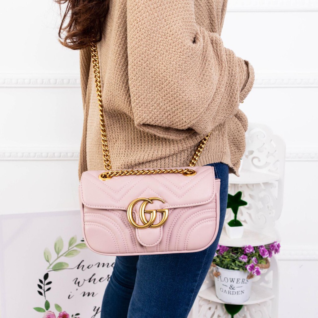 CK02 Gucci GG Marmont Bags 63115 TAS WANITA TAS IMPOR TAS SELEMPANG