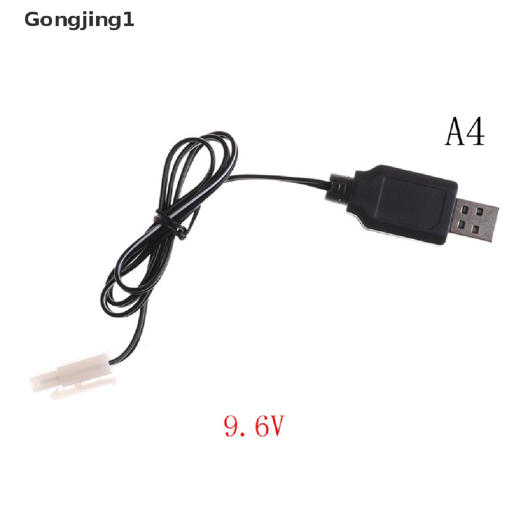 Gongjing1 Charger Baterai Usb Dc 6v 7.2v 8.4v 9.6v Untuk Mobil Rc