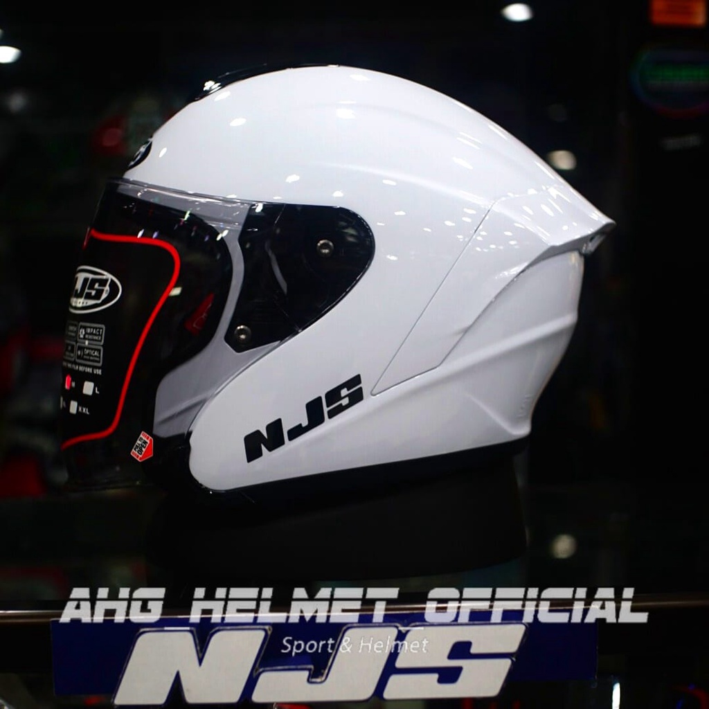HELM NJS KAIROZ WHITE PINK GREY