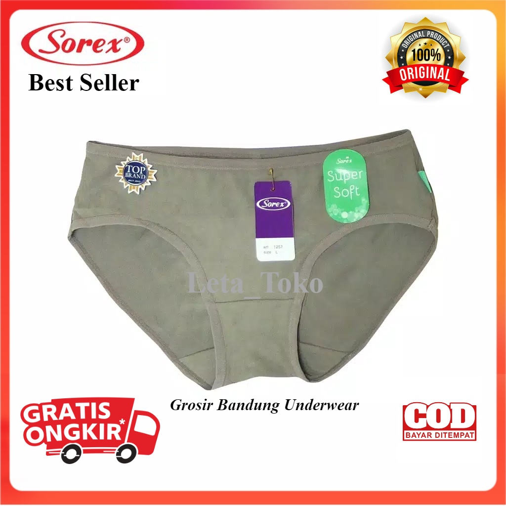 CD Sorex Lusinan 1257 Super Soft | Celana Dalam Wanita Lusinan Sorex | Underwear Wanita Sorex