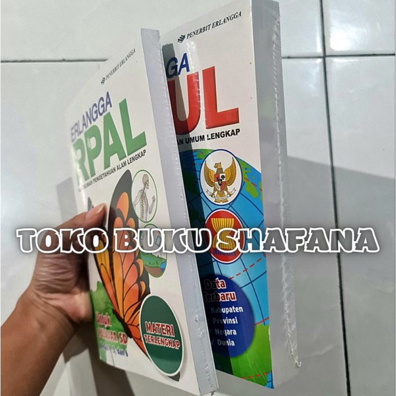 ERLANGGA : BUKU RPAL / RPUL UNTUK PELAJAR SD KELAS 4 5 DAN 6 ORIGINAL