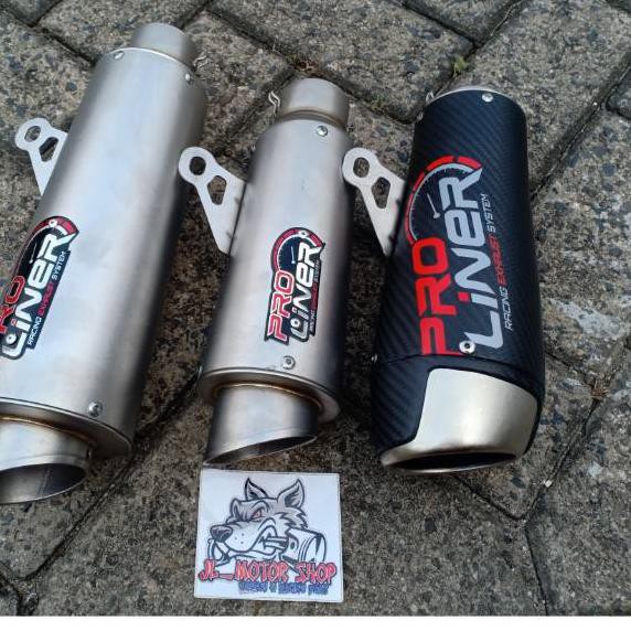 TABUNG KNALPOT - Selenser Silencer Only Proliner Pro Liner  TR1 Short Long Carbon TR2 Inlet 50 MM [K
