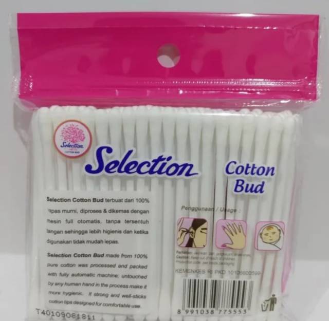 SELECTION COTTON BUD ISI 100PCS MURAH