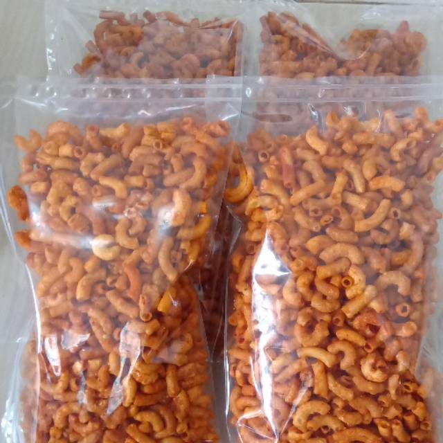 

Makaroni Bantet Pedas 250 gram (GRATIS BUBLE WRAP)