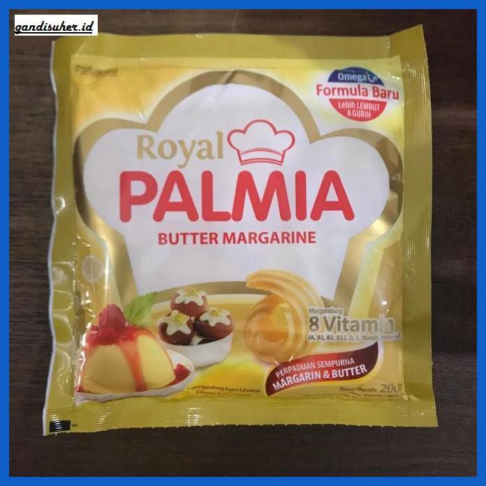 

Rettubagetnem- Butter Margarine Royal Palmia 200Gr -Asli-Slii.