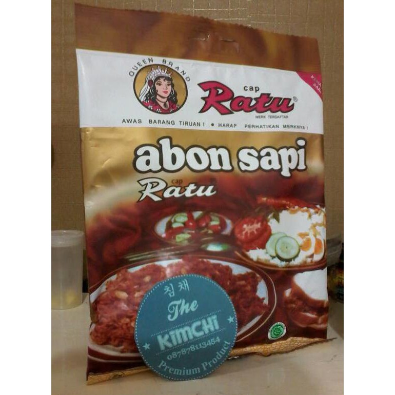 

ENAK ABON SAPI cap Ratu 90 gram BANYAK RASA