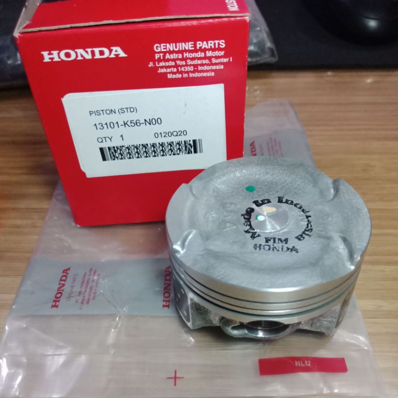 PISTON RING SEHER K56 CB CBR SUPRA GTR SONIC 150 R NEW LED SIZE OS STANDAR STD 50 ORIGINAL ORI ASLI HONDA AHM-PISTON STANDAR