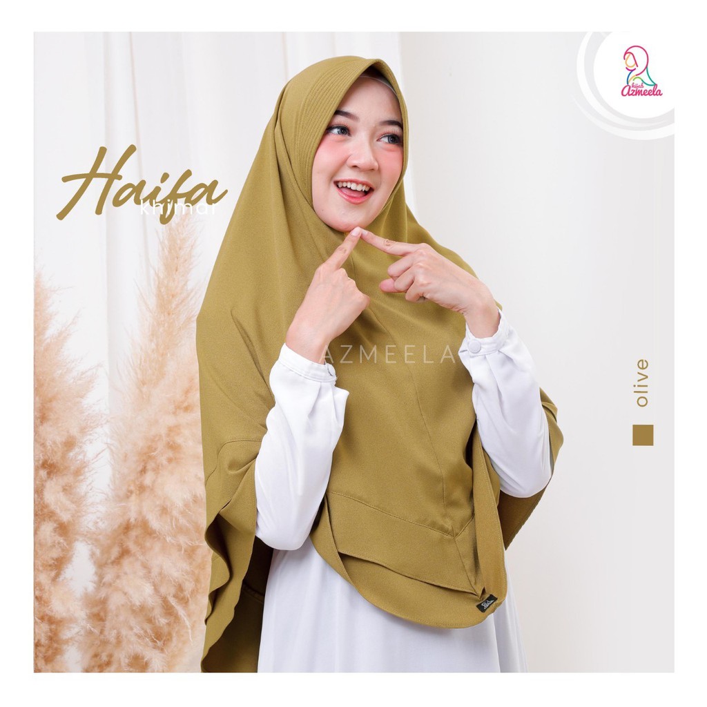 AZMEELA HAIFA KHIMAR INSTAN PAD ANTEM