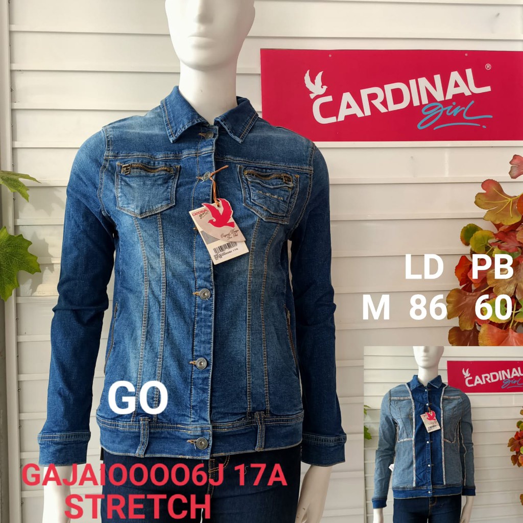 BB CARDINAL GIRL CE JAKET JEANS CEWEK Pakaian Wanita Sweater Jaket Ladys Outerwear 100% Original!