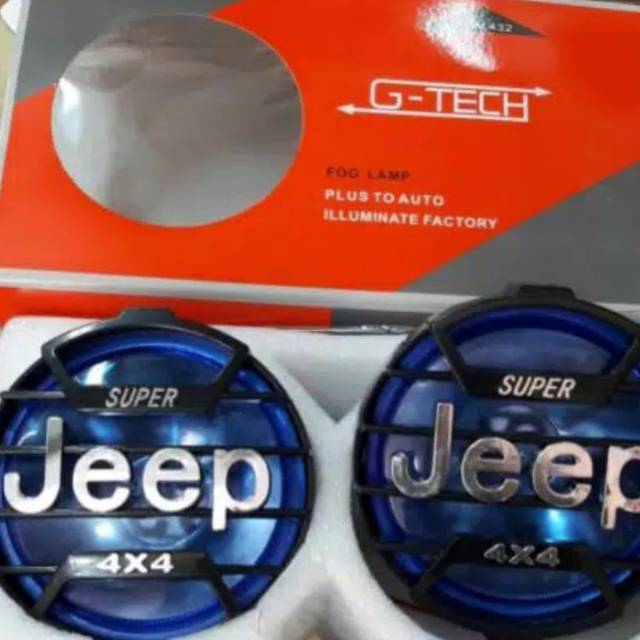 Lampu depan jeep foglamp / kabut sorot tembak offroad