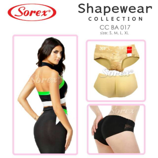 SOREX CELANA DALAM BUSA PANTAT PALSU BOKONG PALSU