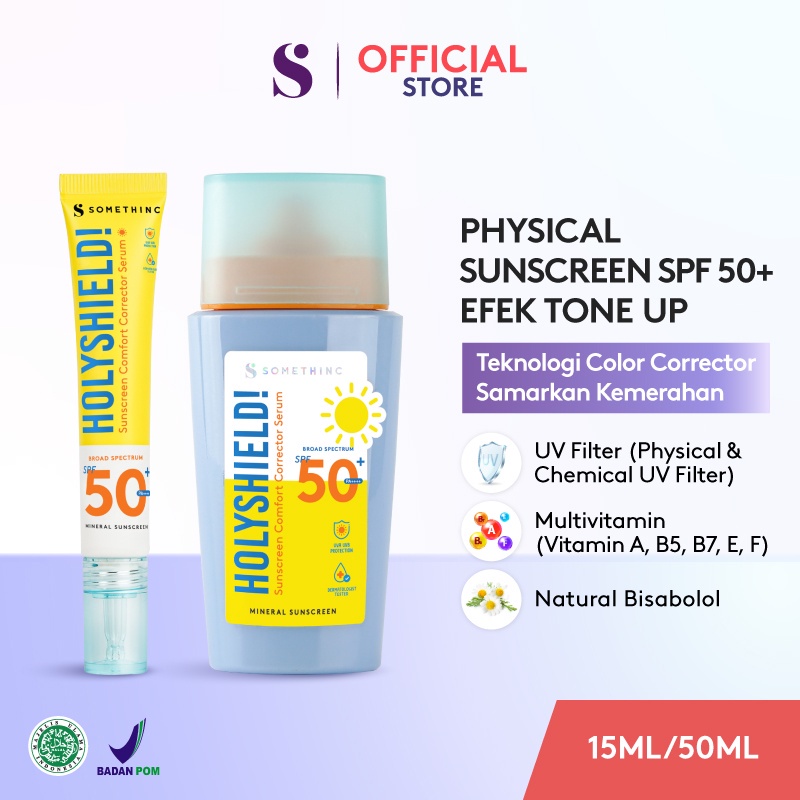 SOMETHINC Holyshield! Sunscreen Comfort Corrector Serum SPF 50+ PA++++ - JB