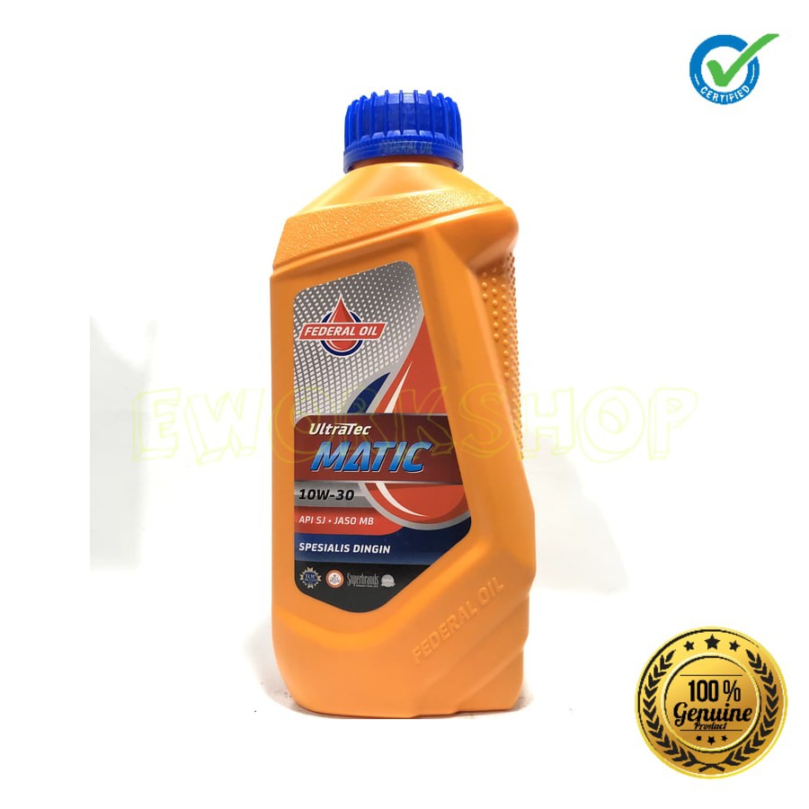 OLI FEDERAL ULTRATEC MATIC 10W-30 0,8 L 100% Original Product