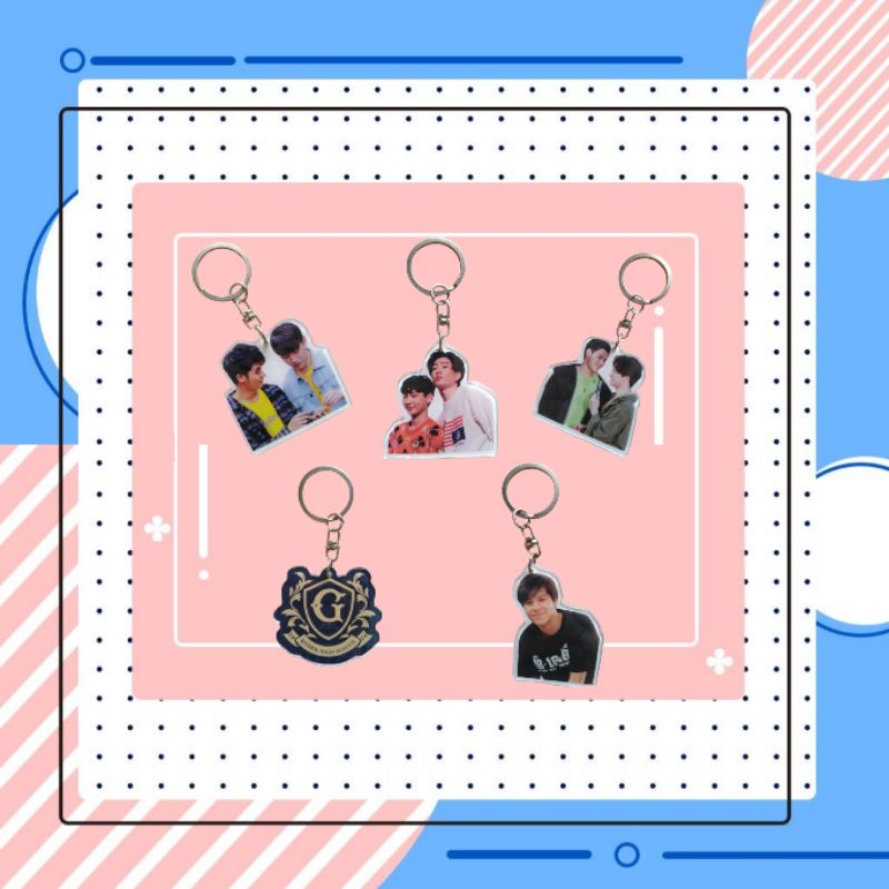 KEYCHAIN [Gantungan Kunci] THAI ACTOR | TayNew, OffGun, SingKit, Nanon