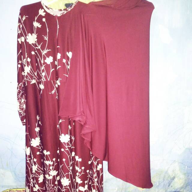 Set Gamis syari.Busui.Ld 105(bs melar)&Pb 138
