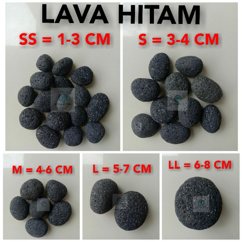 BATU KORAL HIAS LAVA HITAM, BATU TAMAN, BATU POT, BATU KOLAM, BATU AQUARIUM
