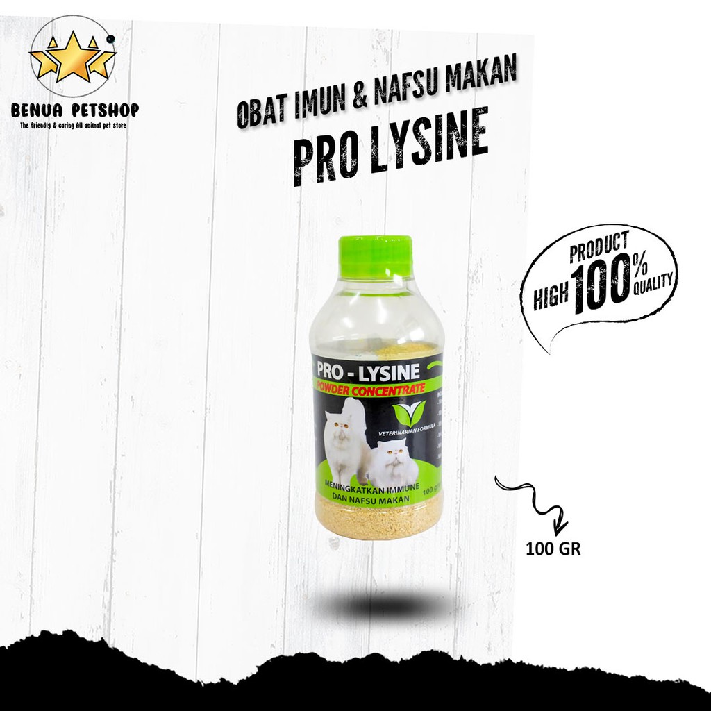 Pro lysine kucing 50 gram Vitamin immune dan nafsu makan