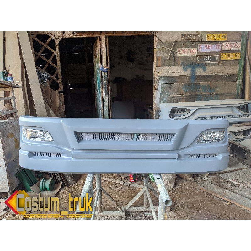 Bemper Canter Marcopolo Lampu Kijang/Plat