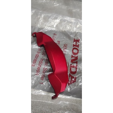 cover front center pcx 150 dagu bawah lampu depan pcx 150 K97 2018 original merah doff