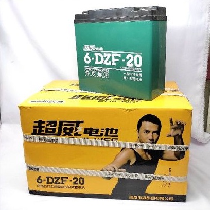 Aki 12v20ah Tianneng baterai/aki sepeda &amp; motor listrik