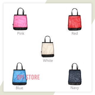  TAS  BELANJA FOLDABLE SHOPPING  SHOPING BAG LIPAT ANYAMAN 