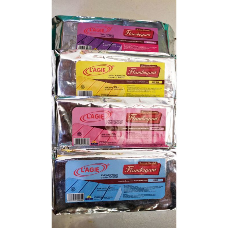 

coklat batang legie warna warni 250 gr