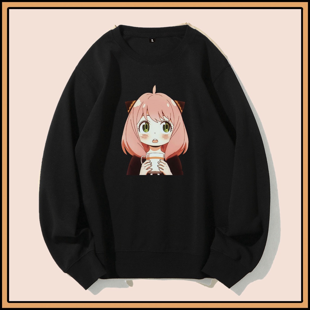 CALVIERO SHOP - BAJU SWEATER WANITA ATASAN CUTE ANIME  SWEATER DEWASA BRAND ANIME SWEATER HODDIE FASHION CITAYEM SCBD FASHION WEEK FASHION VIRAL TIKTOK