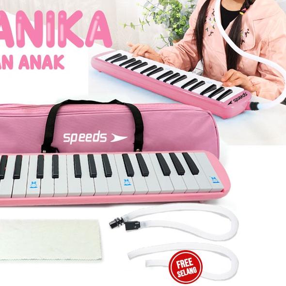 ➾ Pianika Mainan Anak Murah Piano Mini Mainan 3 Warna Dapat Tas Pianika YAMAHA Original Speeds 049-1