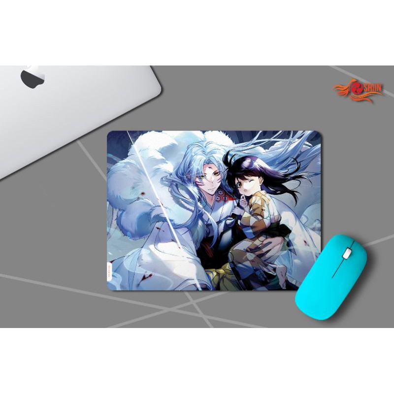 

MOUSEPAD 23X31 CM TEMA ANIME INUYASHA SESHOMARU TIPE 01