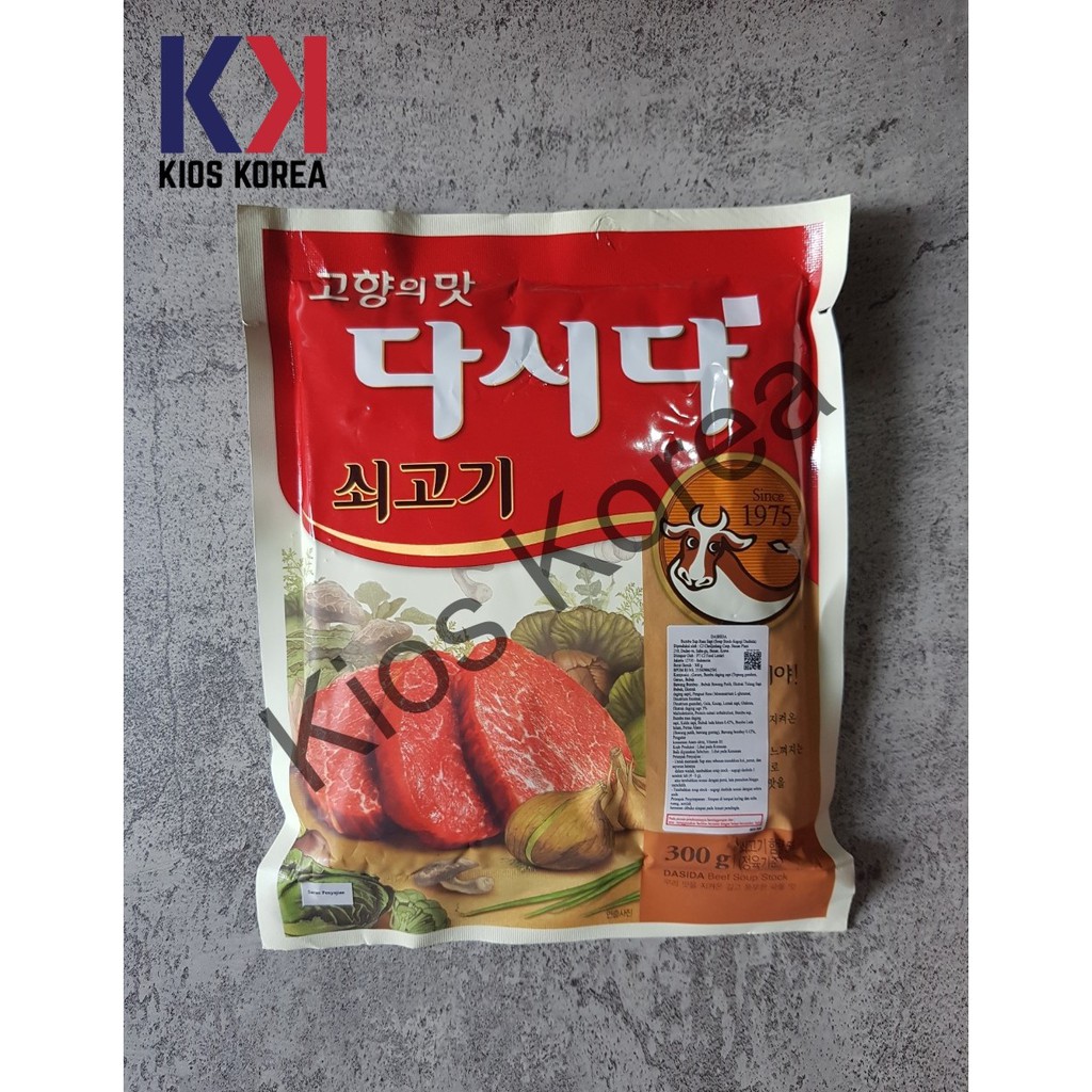 

CJ SOGOGI DASHIDA - Beef Soup - Bumbu Sup Korea Rasa Daging Sapi Dasida - 300 gram [READY STOCK] / Dashida / Dhasida