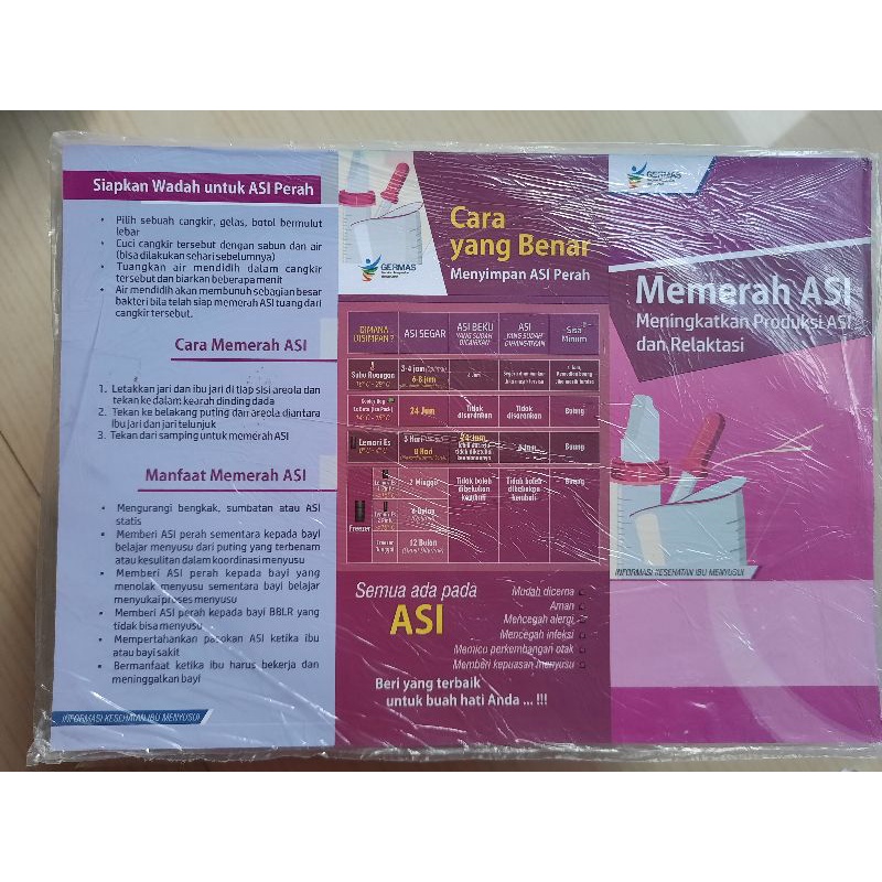 Leaflet Cara Yang benar Menyimpan ASI Perah