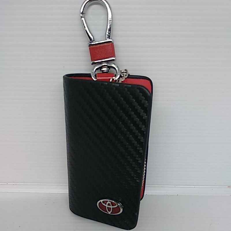 dompet stnk carbon toyota hitam