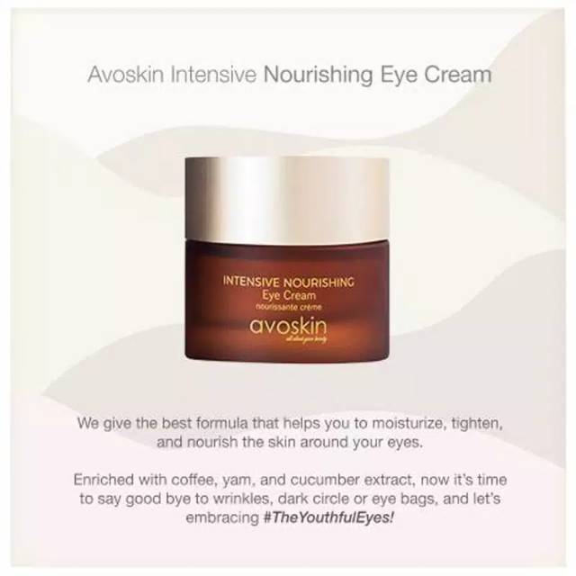 AVOSKIN Intensive Nourishing Eye Cream 10g