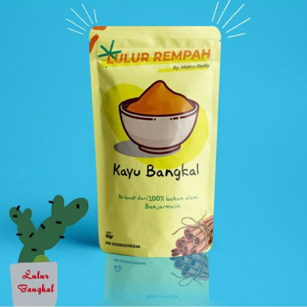 Lulur Rempah Kayu Bangkal Asli