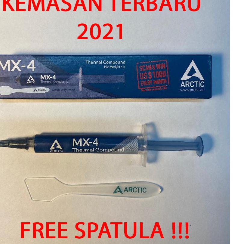 ▲ Arctic Cooling MX-4 MX4 Thermal Compound Paste 4 Gram Thermal Paste 4gram ☼