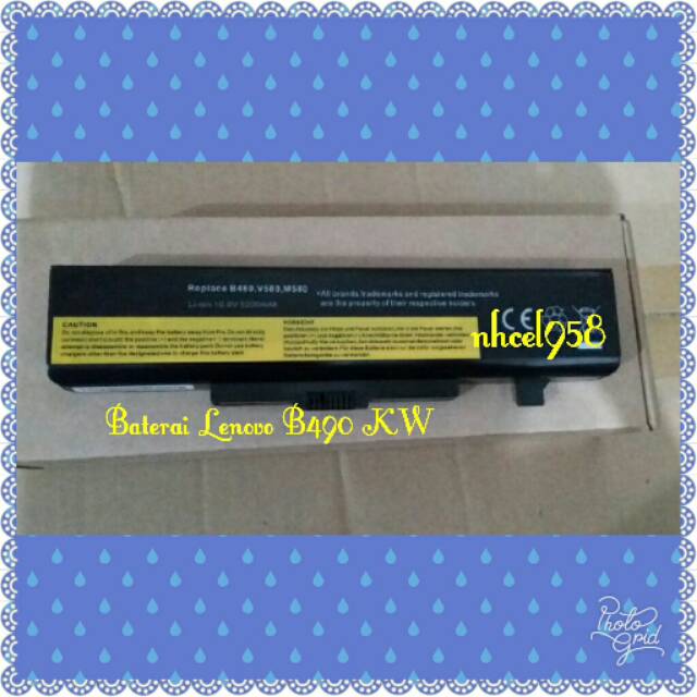 ✅Baterai Lenovo Ideapad B490
