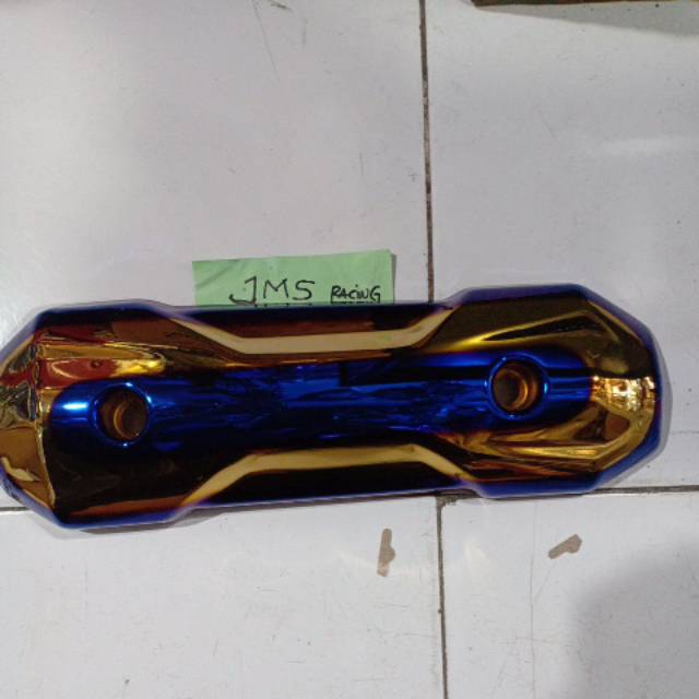 Tameng zoomer knalpot cover knalpot 2tone twotone honda beat vario 125 dan 150 scoopy