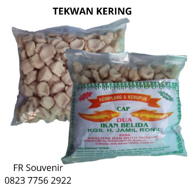 1 kg Tekwan kering Palembang + bumbu kuah | Shopee Indonesia