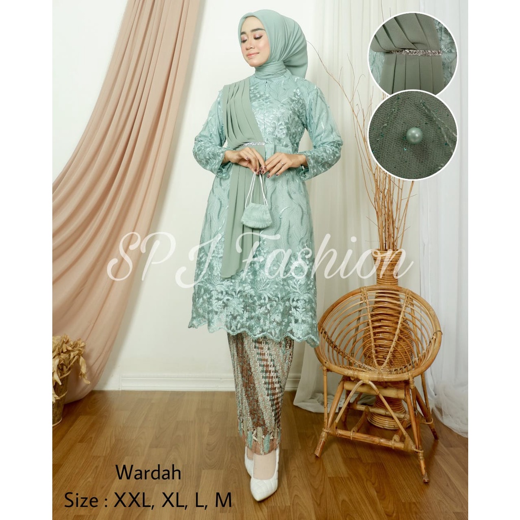 GRAND DESAIN KEBAYA TUNIK TERBARU/KEBAYA SELENDANG MODERN/KEBAYA PESTA/KEBAYA WISUDA/KEBAYA LAMARAN/KEBAYA KONDANGAN/KEBAYA TULLE TERBARU BY SPJ_FASHION/BEST SELLER KEBAYA NOW