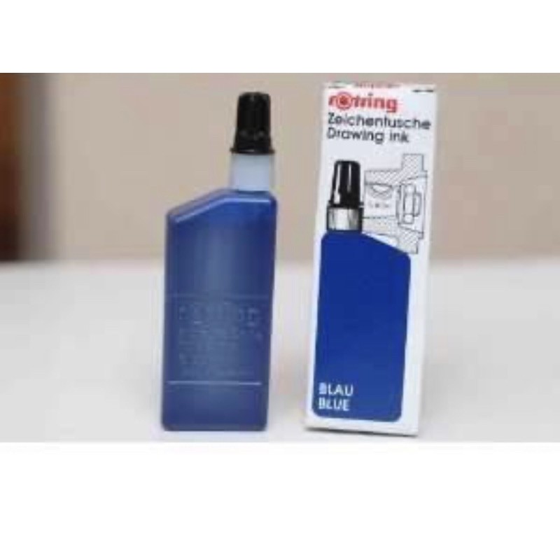 

tinta rapido warna biru rotring