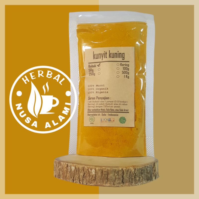 

KUNYIT BUBUK MURNI | Curcuma Longa Rhizoma | PREMIUM KUALITAS EKSPOR