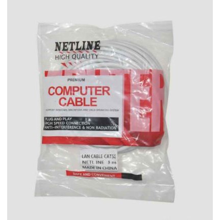 Kabel LAN 5M Cat5E 5Meter / UTP Cable 5 Meter