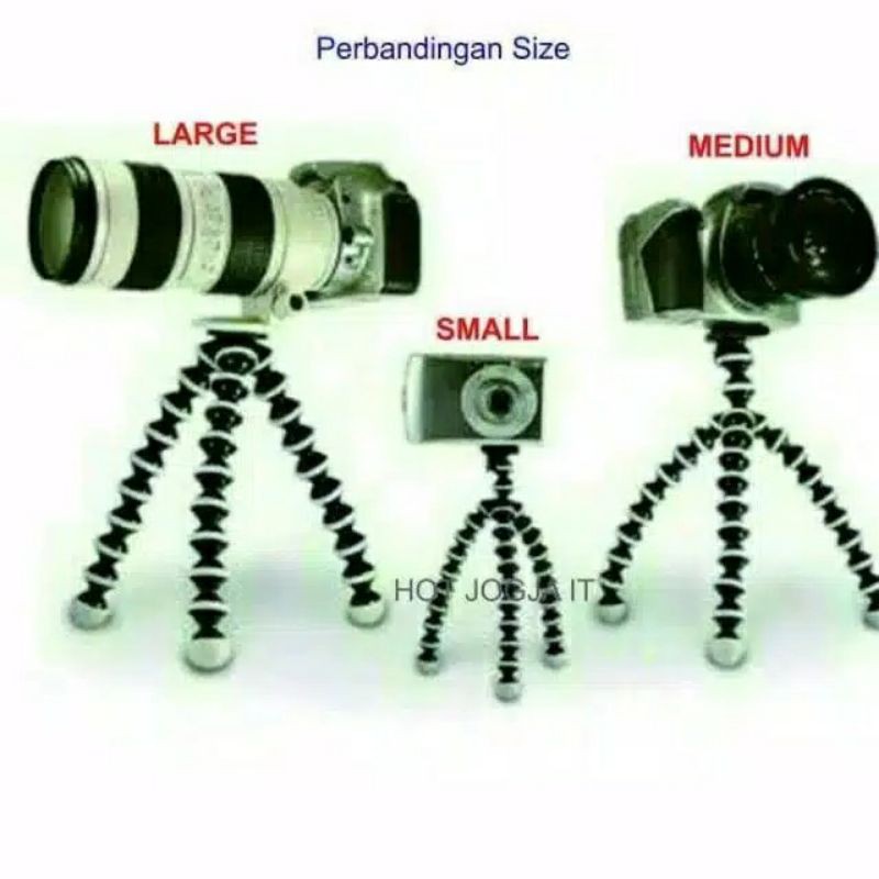 Tripod gorilla size ( L) + holder U Berkualitas