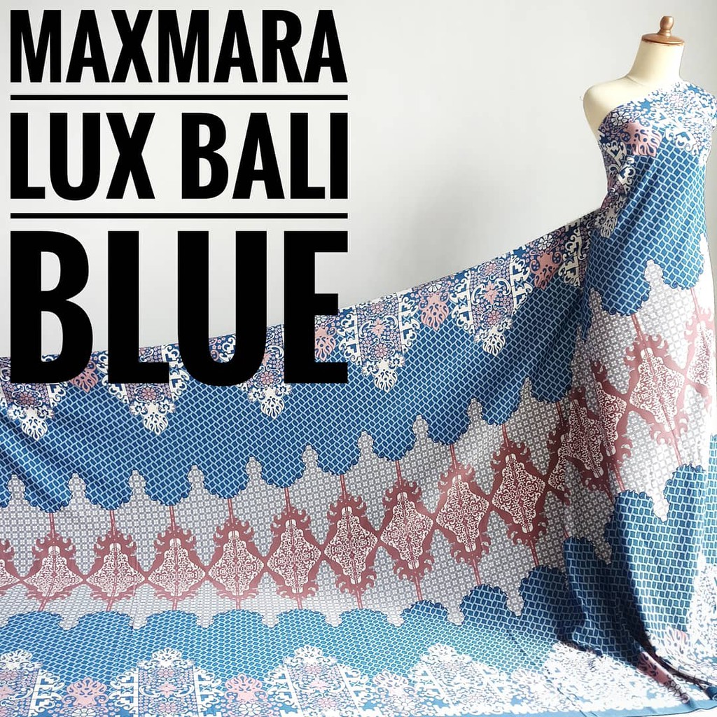 Kain Meteran Maxmara Lux Bali Blue (0.5M)
