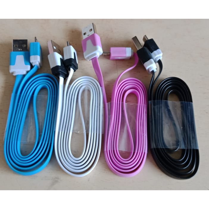 KABEL CHARGER / DATA warna warni USB TYPE for HP Android