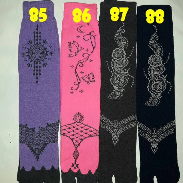  KAOS  KAKI JEMPOL MOTIF  Shopee Indonesia 
