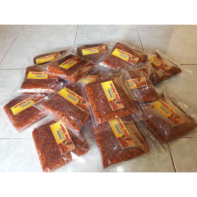 

sambel pecel khas ponorogo