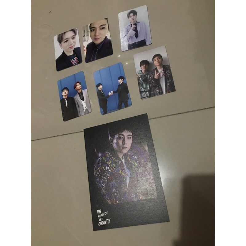 PHOTOCARD PC SUNGJIN DAY6